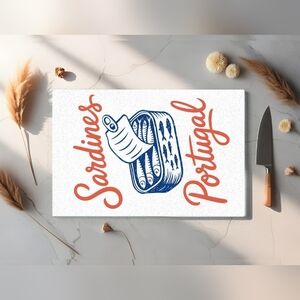 Sardines Portugal Cutting Board